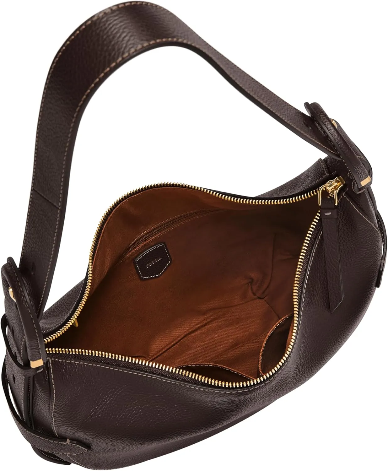 Fossil Women's Harwell Leather Hobo Shoulder Bag