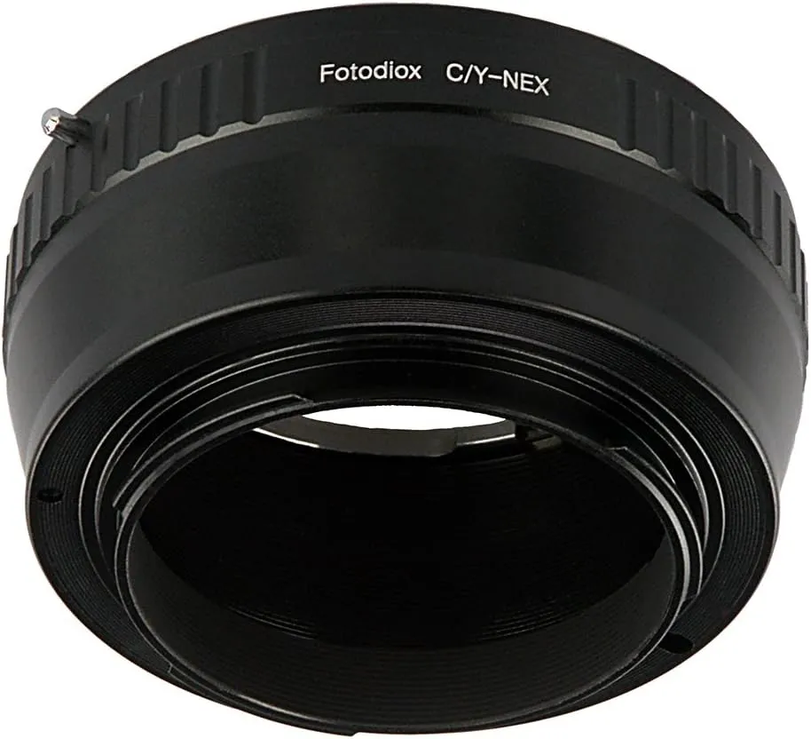 Fotodiox Lens Mount Adapter Compatible with Contax/Yashica Lenses to Sony E-Mount Cameras