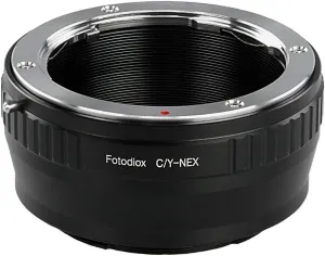 Fotodiox Lens Mount Adapter Compatible with Contax/Yashica Lenses to Sony E-Mount Cameras