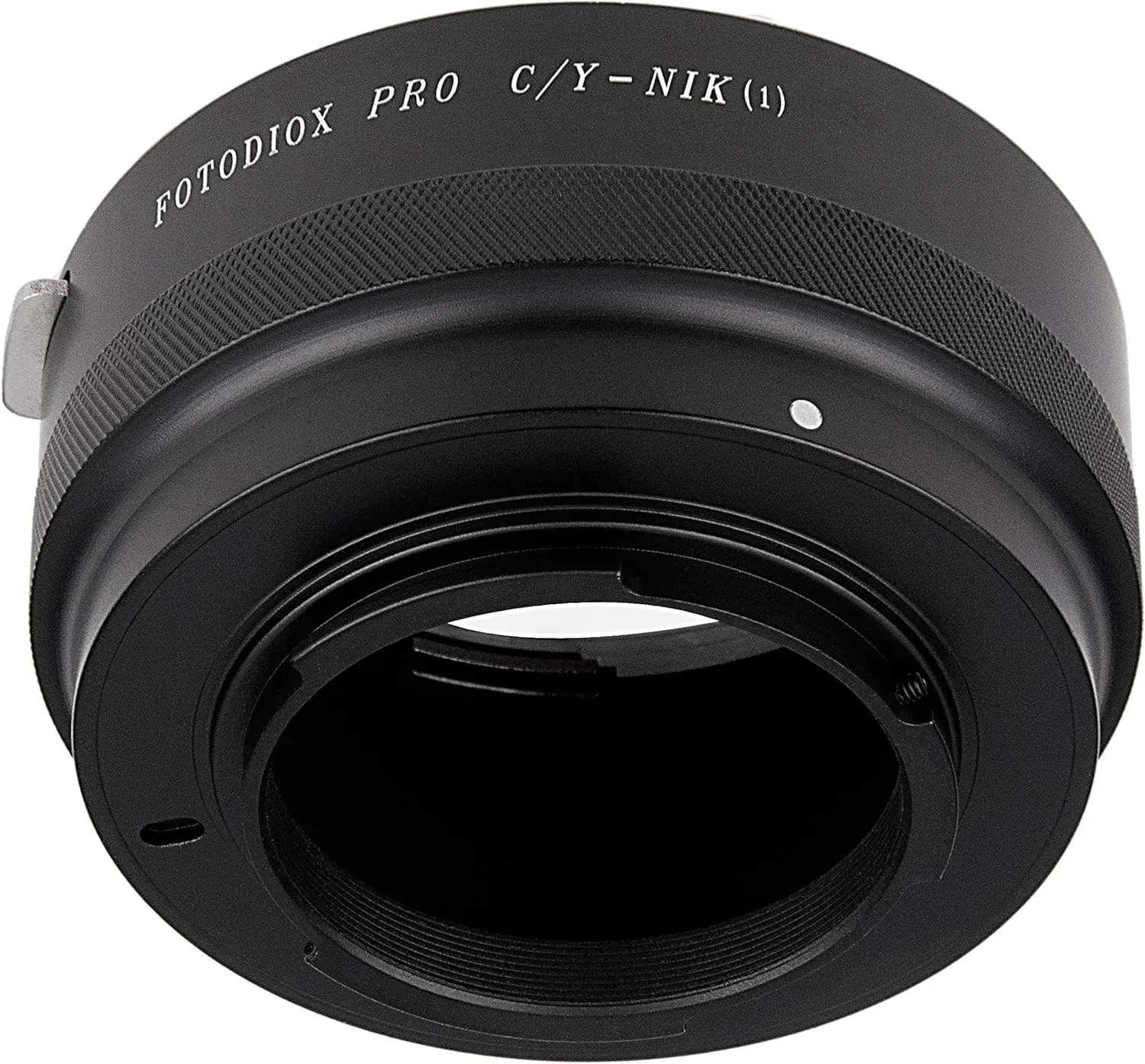 Fotodiox PRO Lens Mount Adapter, Contax Yashica (C/Y) Mount Lens to Nikon 1-Series Camera, fits Nikon V1, J1 Mirrorless Cameras, CY-Nik(1) PRO