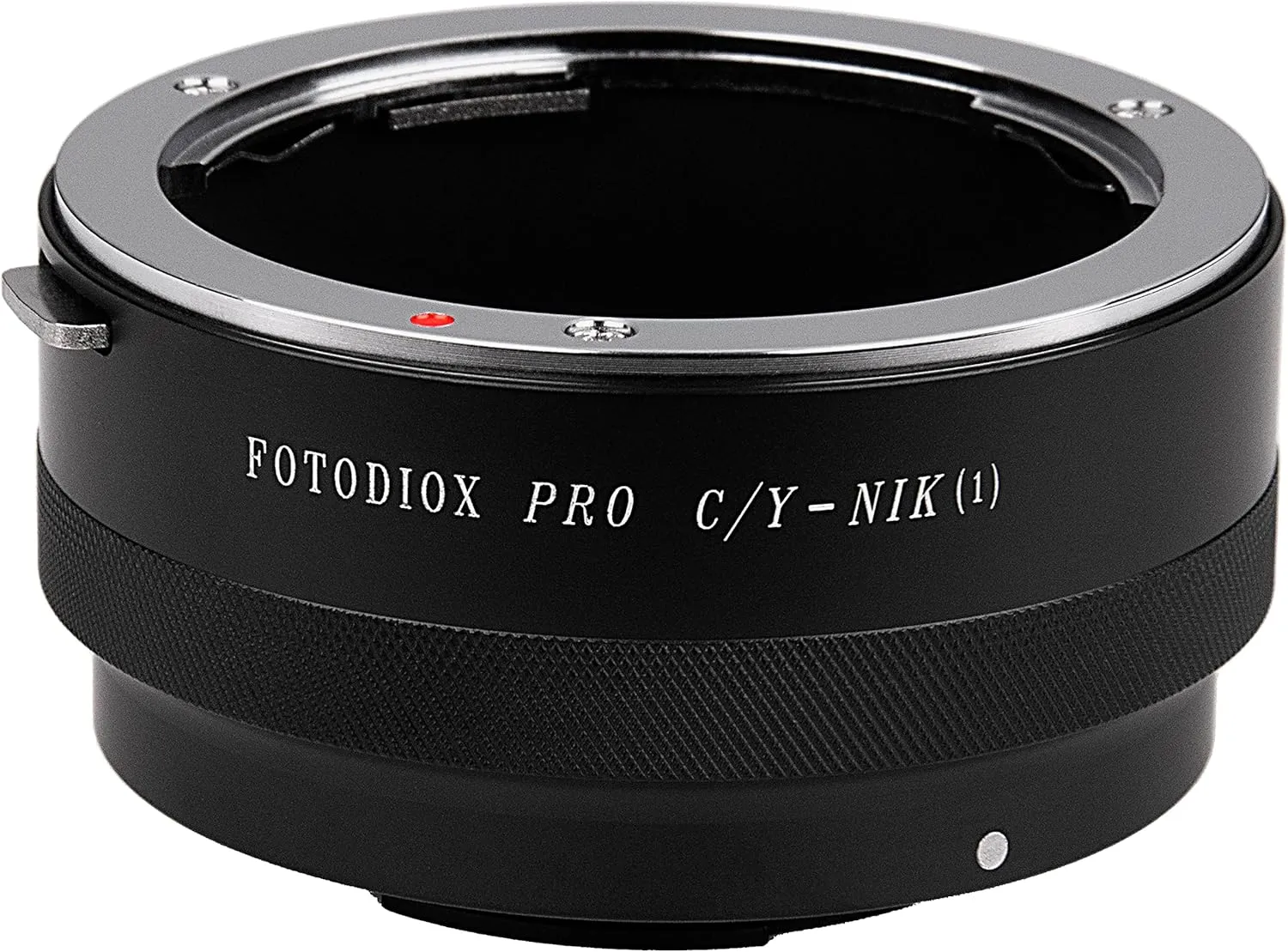 Fotodiox PRO Lens Mount Adapter, Contax Yashica (C/Y) Mount Lens to Nikon 1-Series Camera, fits Nikon V1, J1 Mirrorless Cameras, CY-Nik(1) PRO