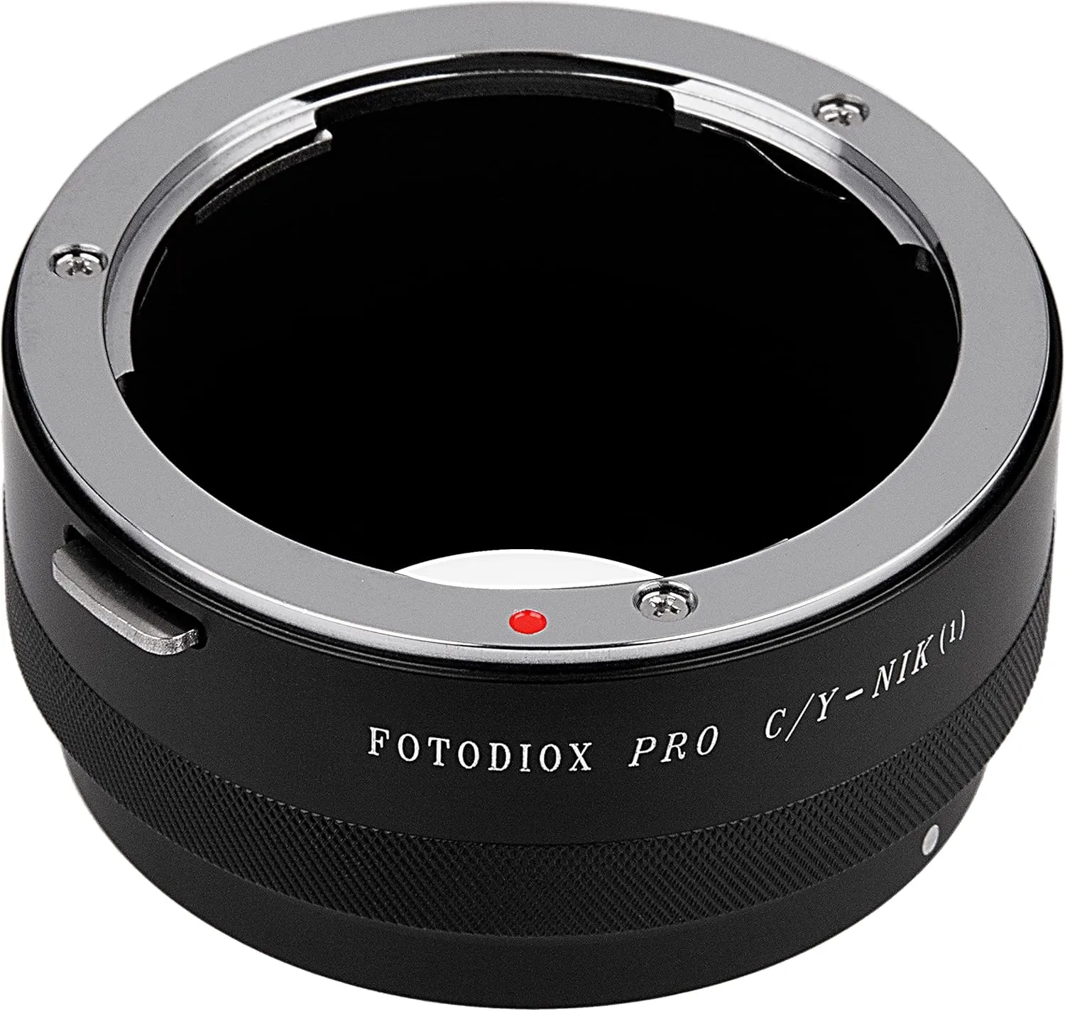 Fotodiox PRO Lens Mount Adapter, Contax Yashica (C/Y) Mount Lens to Nikon 1-Series Camera, fits Nikon V1, J1 Mirrorless Cameras, CY-Nik(1) PRO