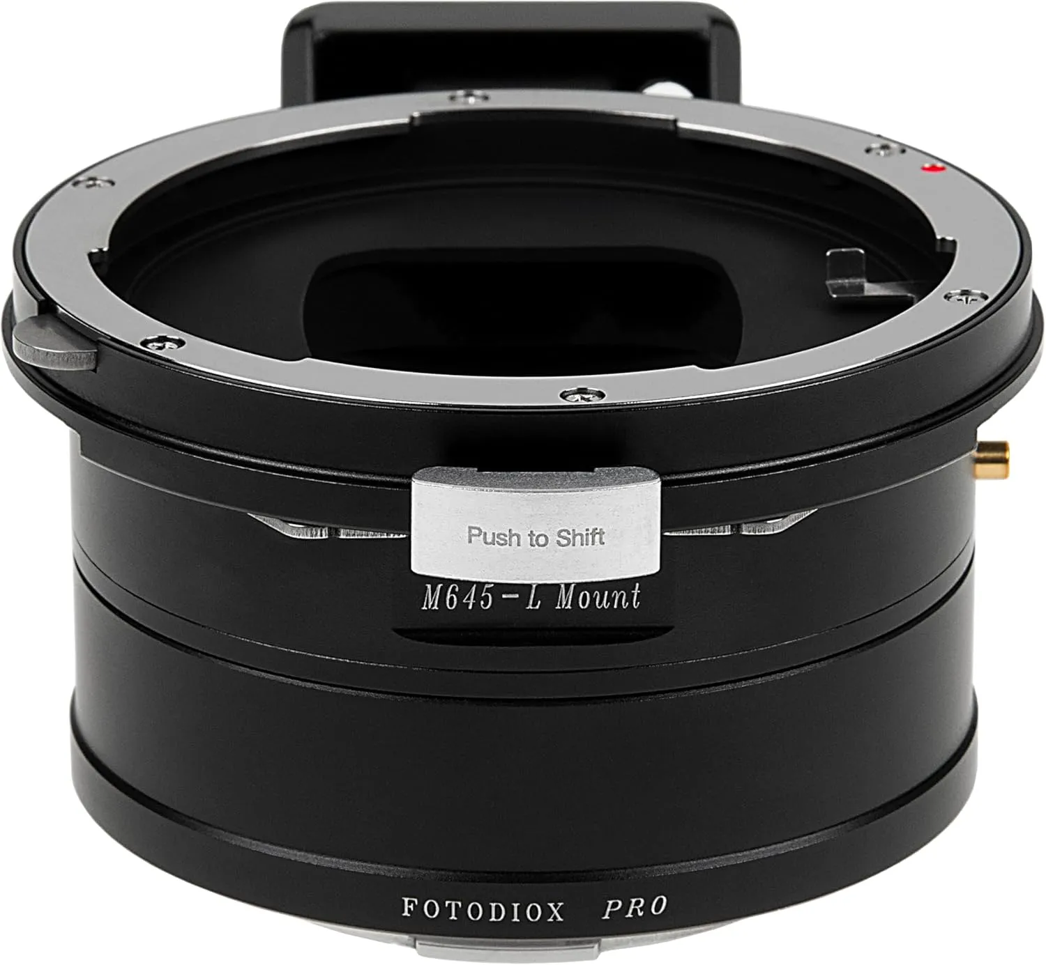Fotodiox Pro Lens Mount Shift Adapter - Compatible with Mamiya 645 (M645) Mount Lens to L-Mount Alliance Mirrorless Camera Body