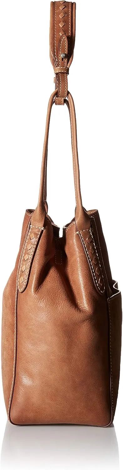 FRYE Reed Zip Leather Hobo