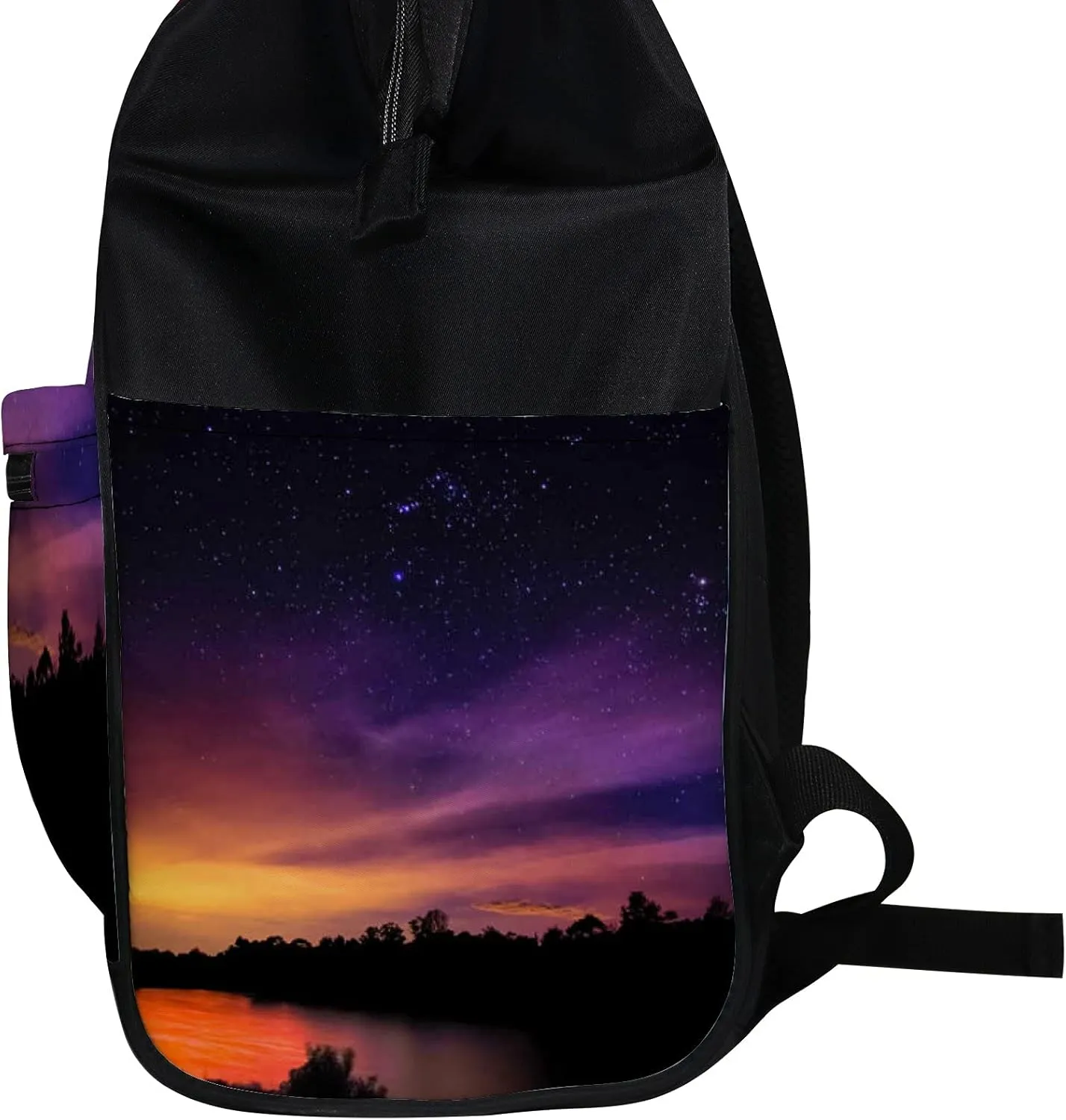 Galaxy Stars Space Dust Night Sky Diaper Bag Backpack, waterproof backpack Baby Nappy Changing Bags Laptop Backpack for Travel, Large Capacity, Durable and Stylish for Woman and Men.