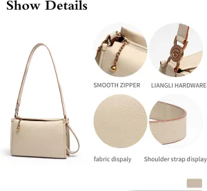 Genuine Crossbody Bag Shoulder Bag for Women Cute Tote Bag Handbag Everyday Clutch Purses for Women