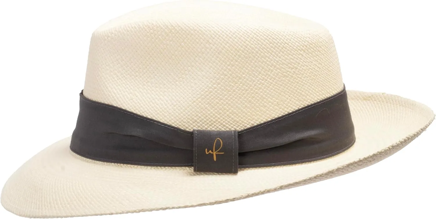 Genuine Havana Retro Panama Straw Hat Classic Lightweight