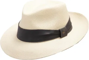Genuine Havana Retro Panama Straw Hat Classic Lightweight