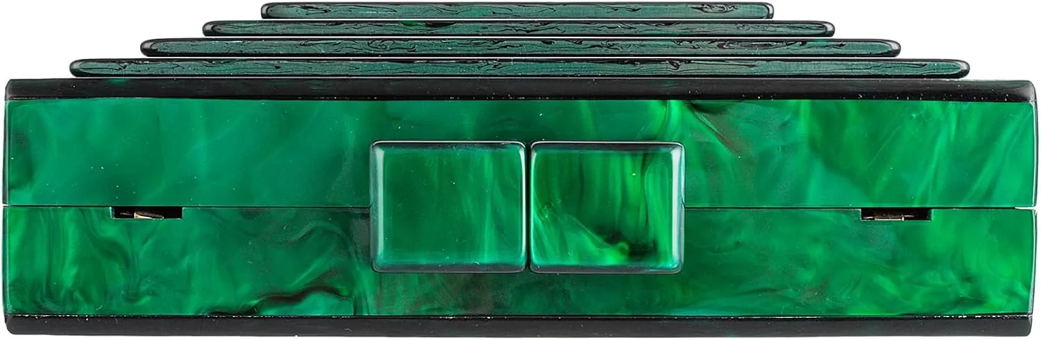 Gets Acrylic Clutch Purses for Women Evening Bag Eyes Multicolor Perspex Box Clutch Glitter Purse Handbags Crossbody Bag