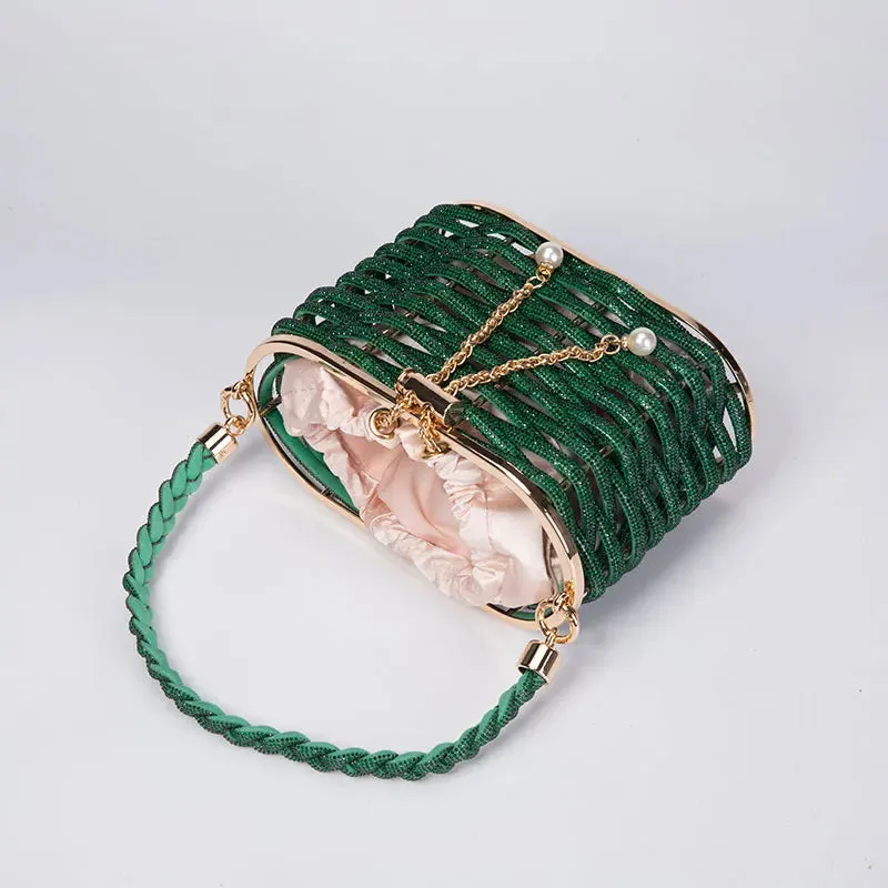 Glitter Pearl Shiny Shoulder Bag