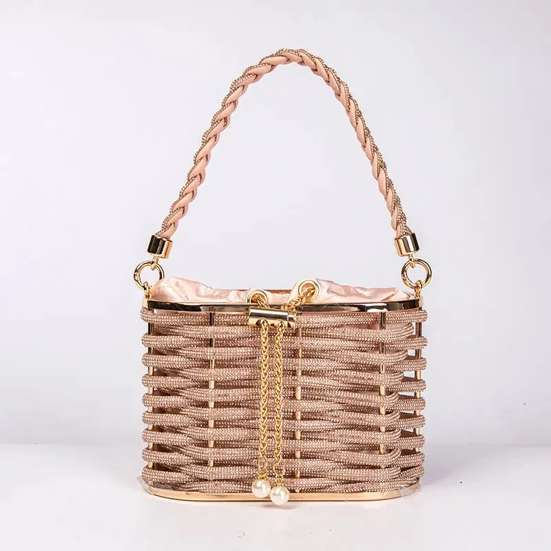Glitter Pearl Shiny Shoulder Bag