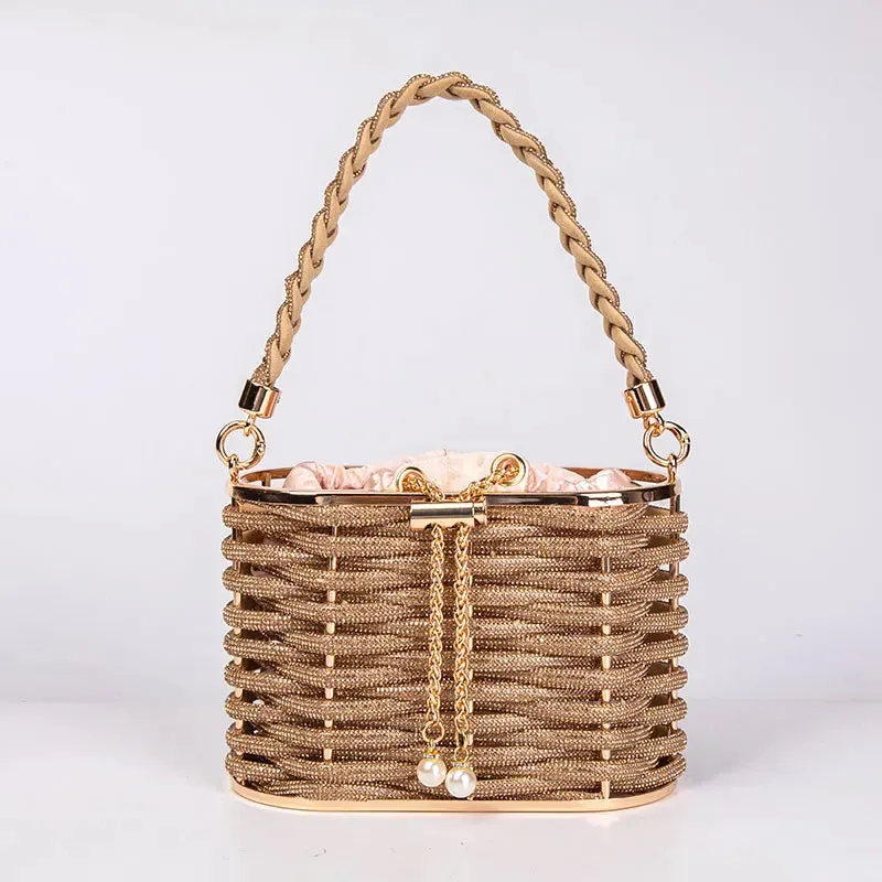 Glitter Pearl Shiny Shoulder Bag