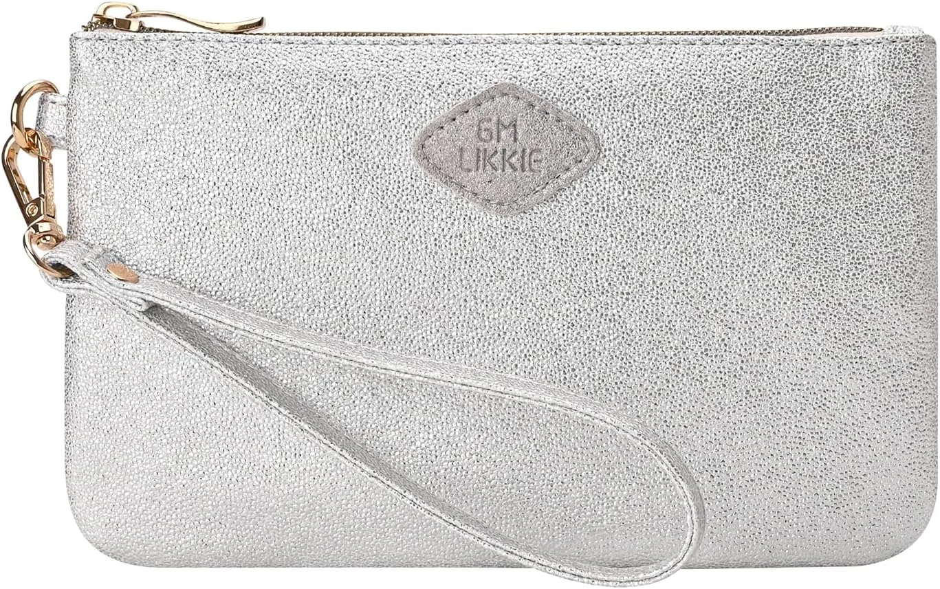 GM LIKKIE Wristlet Purse for Women, Evening Clutch Purse with strap for Party and Prom, Beach Bag for Summer