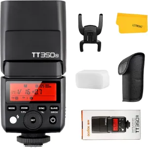 GODOX TT350N Flash for Nikon Camera, 2.4G Wireless TTL Flash 1/8000s HSS Speedlight, GN36 Mini Flash Speedlite Compatible for Nikon Camera