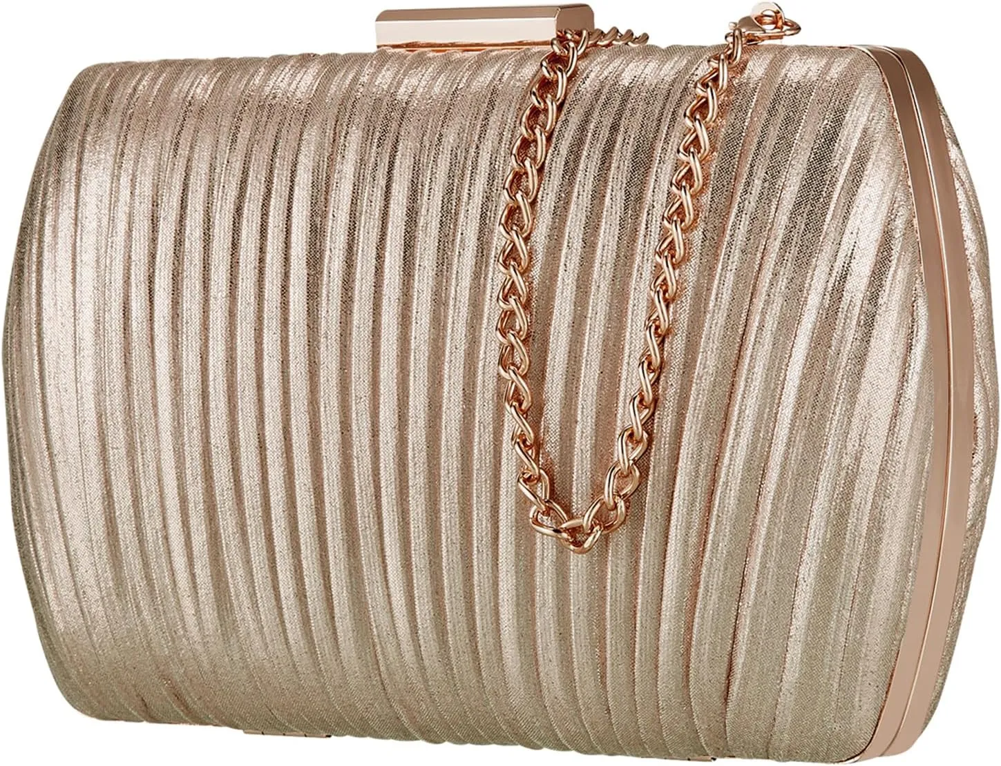Gold Clutch - Evening Wedding Party Handbags