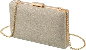 gold clutch,gold clutch purses for women evening wedding cocktail party evening bag shoulder crossbody handbag…