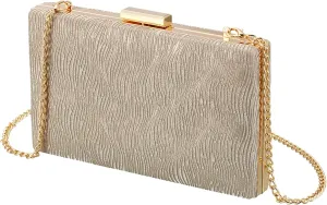 gold clutch,gold clutch purses for women evening wedding cocktail party evening bag shoulder crossbody handbag…