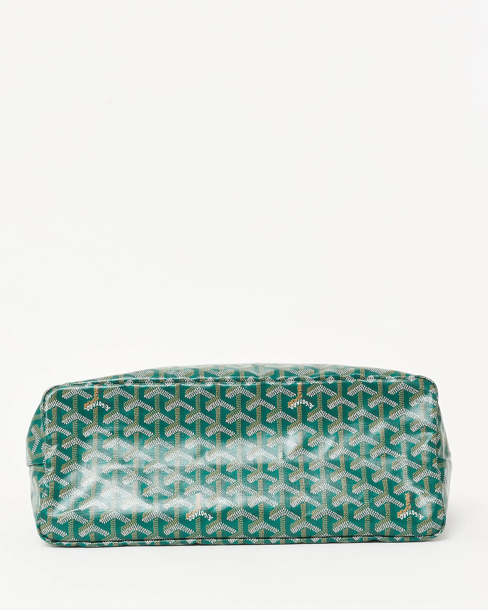 Goyard Green Goyardine Coated Canvas Boheme Hobo Bag