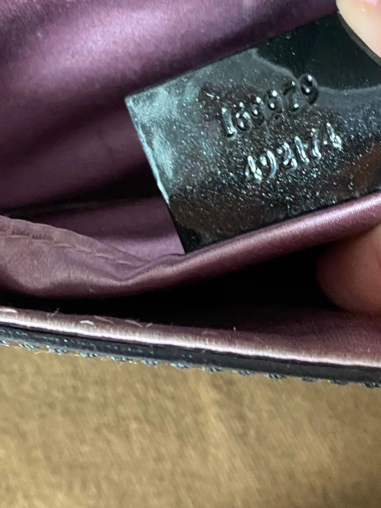 Gucci G Lock Clutch