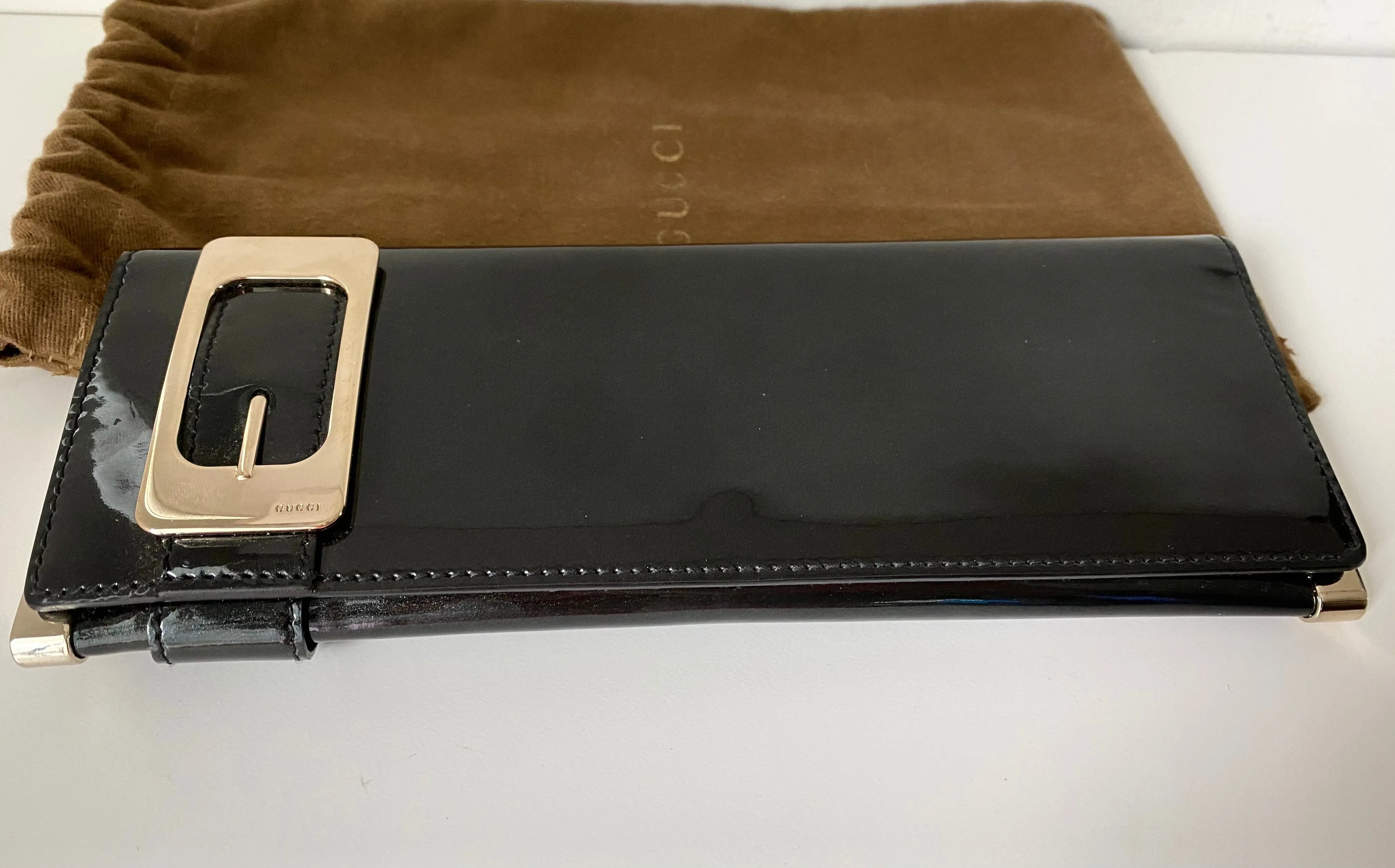Gucci G Lock Clutch