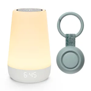 Hatch Baby Sleep Bundle: Home & Travel Sound Machines Includes Rest 2nd Gen and Portable Rest Go (Slate)