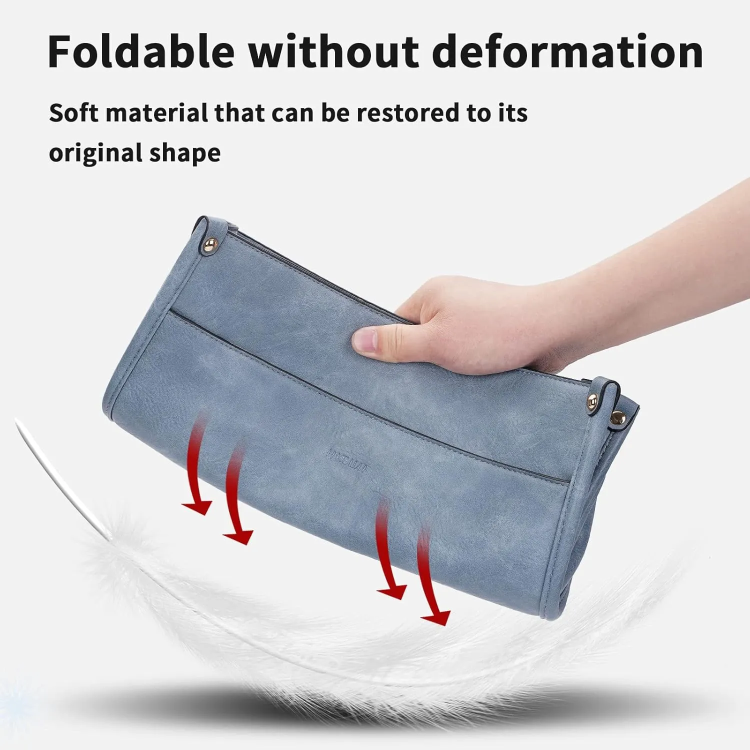 HKCLUF Crossbody Bags for Women Trendy Vegan Leather Hobo Handbags With 2PCS Adjustable Guitar Strap Shoulder Bucket Bags