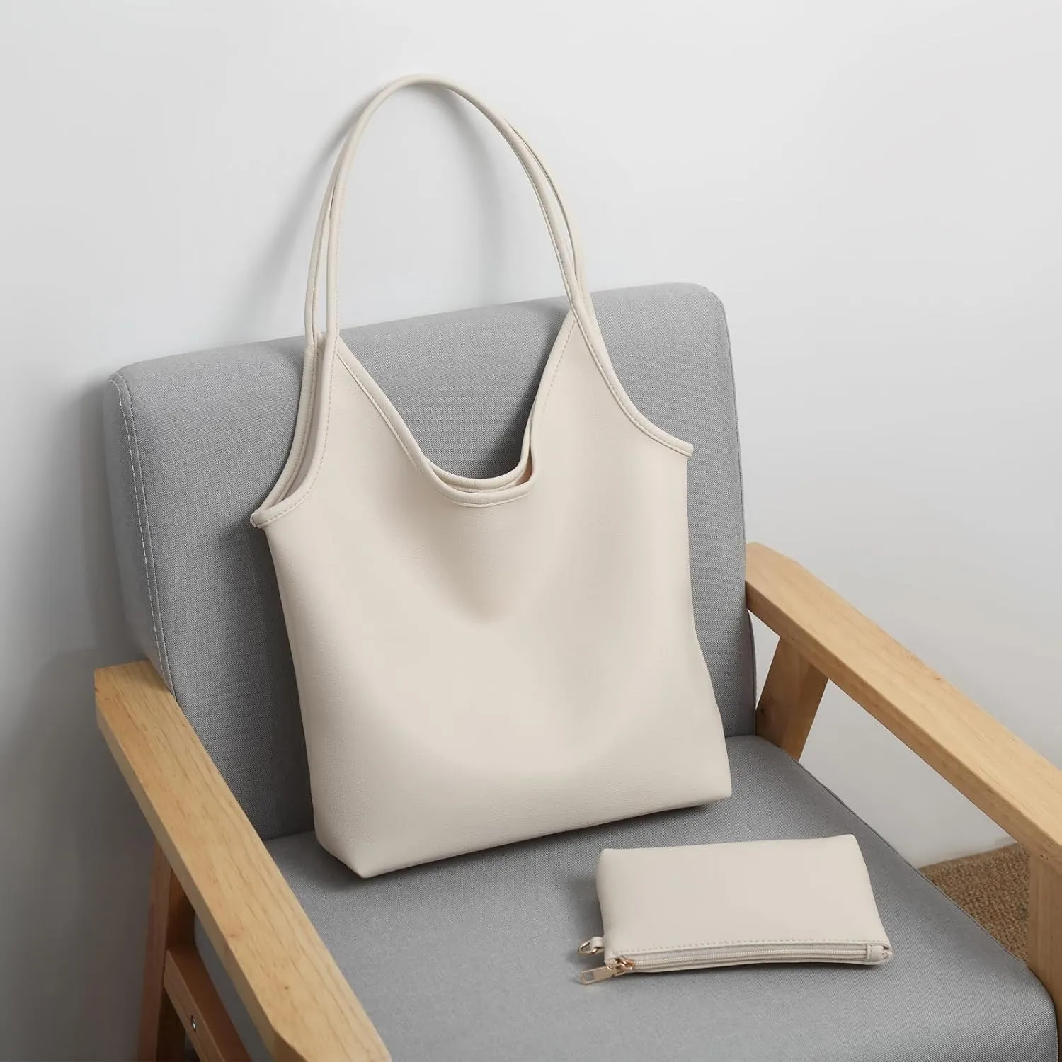Hobo Bags Purse for Women Soft Slouchy Hobo Shoulder Bag Designer Ladies Large Leather Everyday Handle Handbag