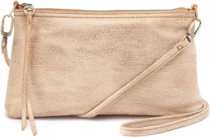 HOBO Darcy Leather Crossbody Bag for Women, Convertible to Crossbody and Wristlet