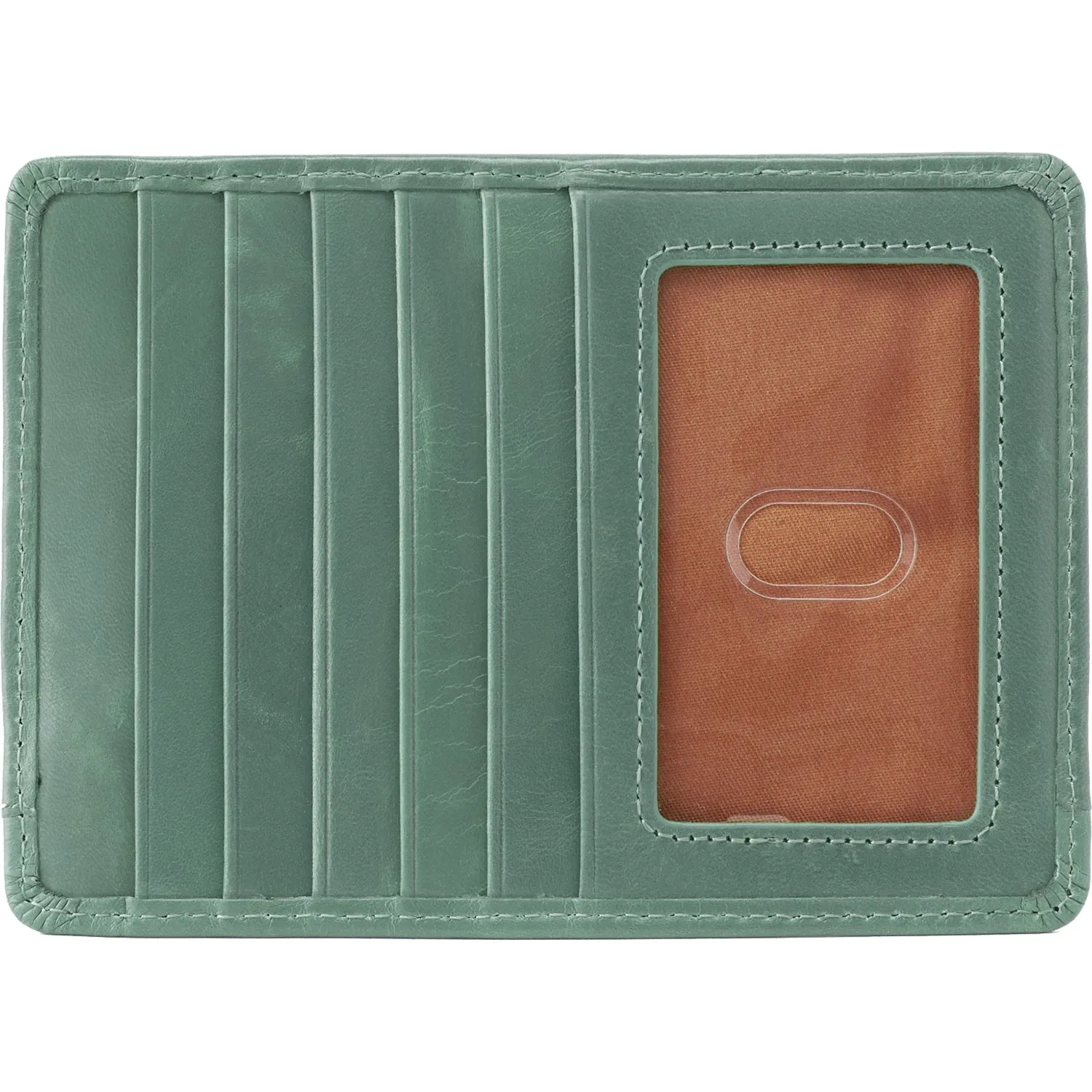 Hobo Euro Slide Bottle Green Leather