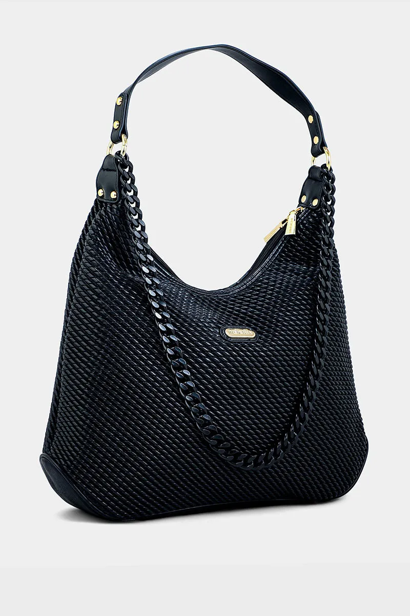 Hobo Hand Bags BS2055-Black