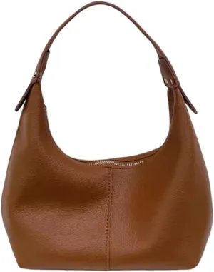 Hobo Handbags for Women Retro Vegan PU Leather Clutch Purse Tote Shoulder Bags Crescent Bag Cute Crossbody Bags