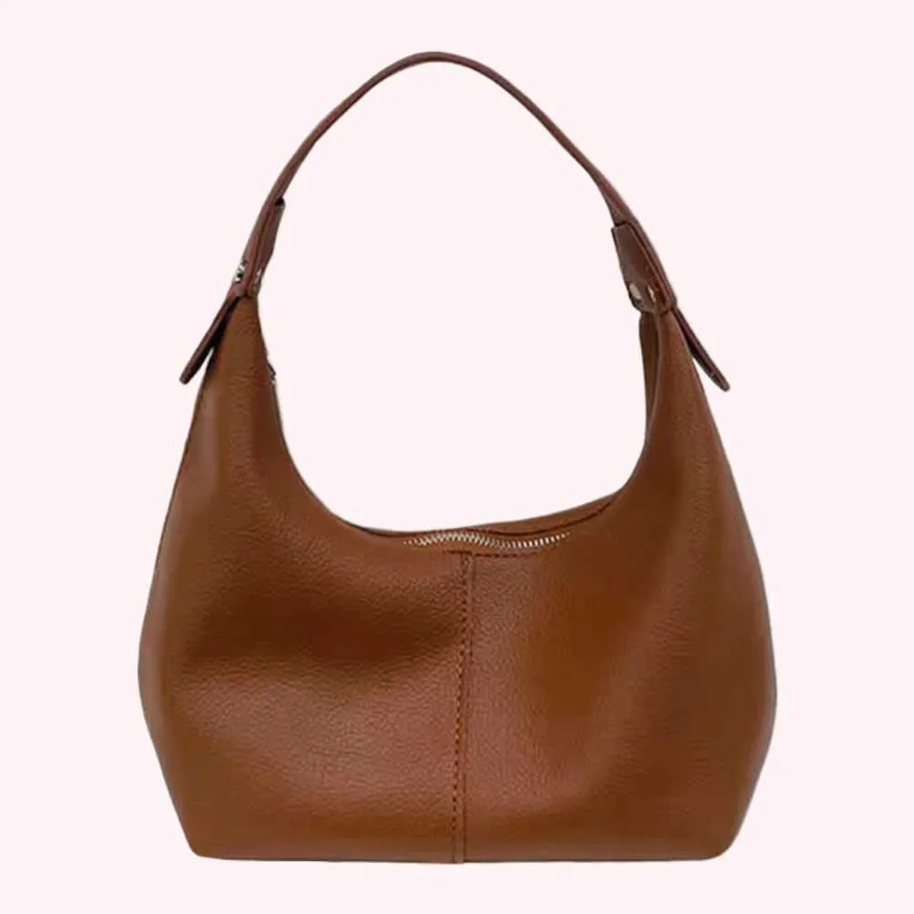 Hobo Handbags for Women Retro Vegan PU Leather Clutch Purse Tote Shoulder Bags Crescent Bag Cute Crossbody Bags