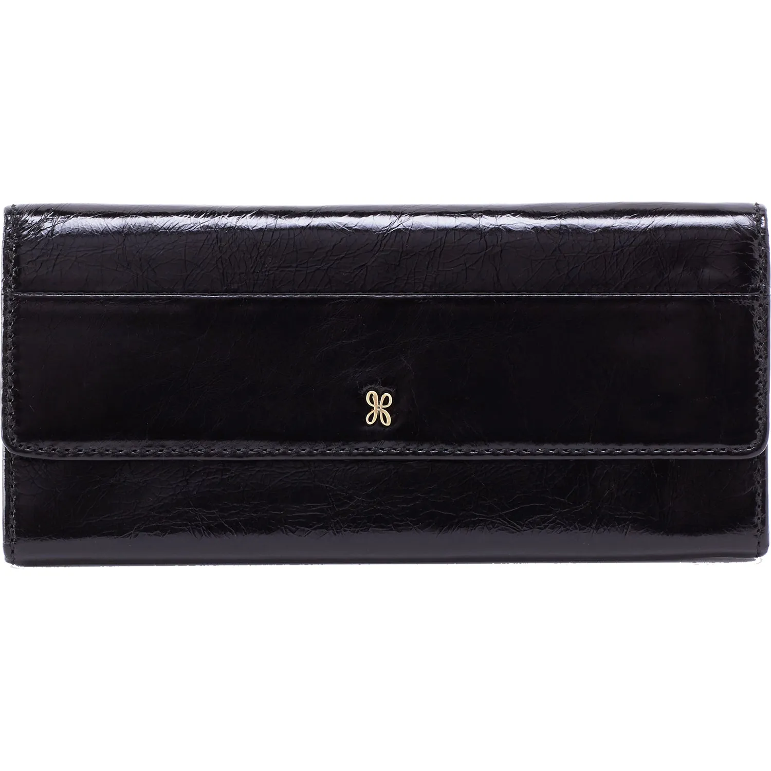 Hobo Jill Large Black Vintage Hide Leather