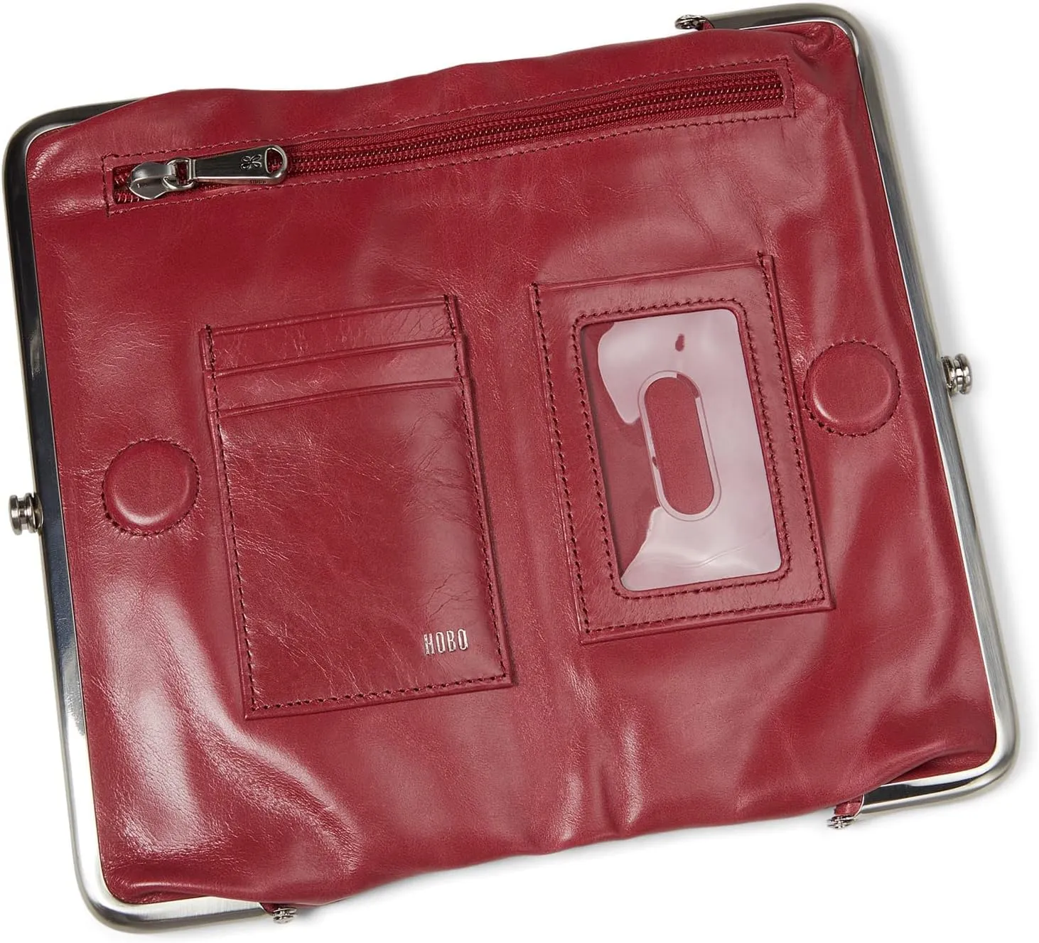 HOBO Lauren Leather Clutch Wallet for Women