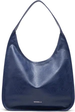 Hobo Purse, PU Leather Shoulder Bag, Tote Handbag for Work and Travel