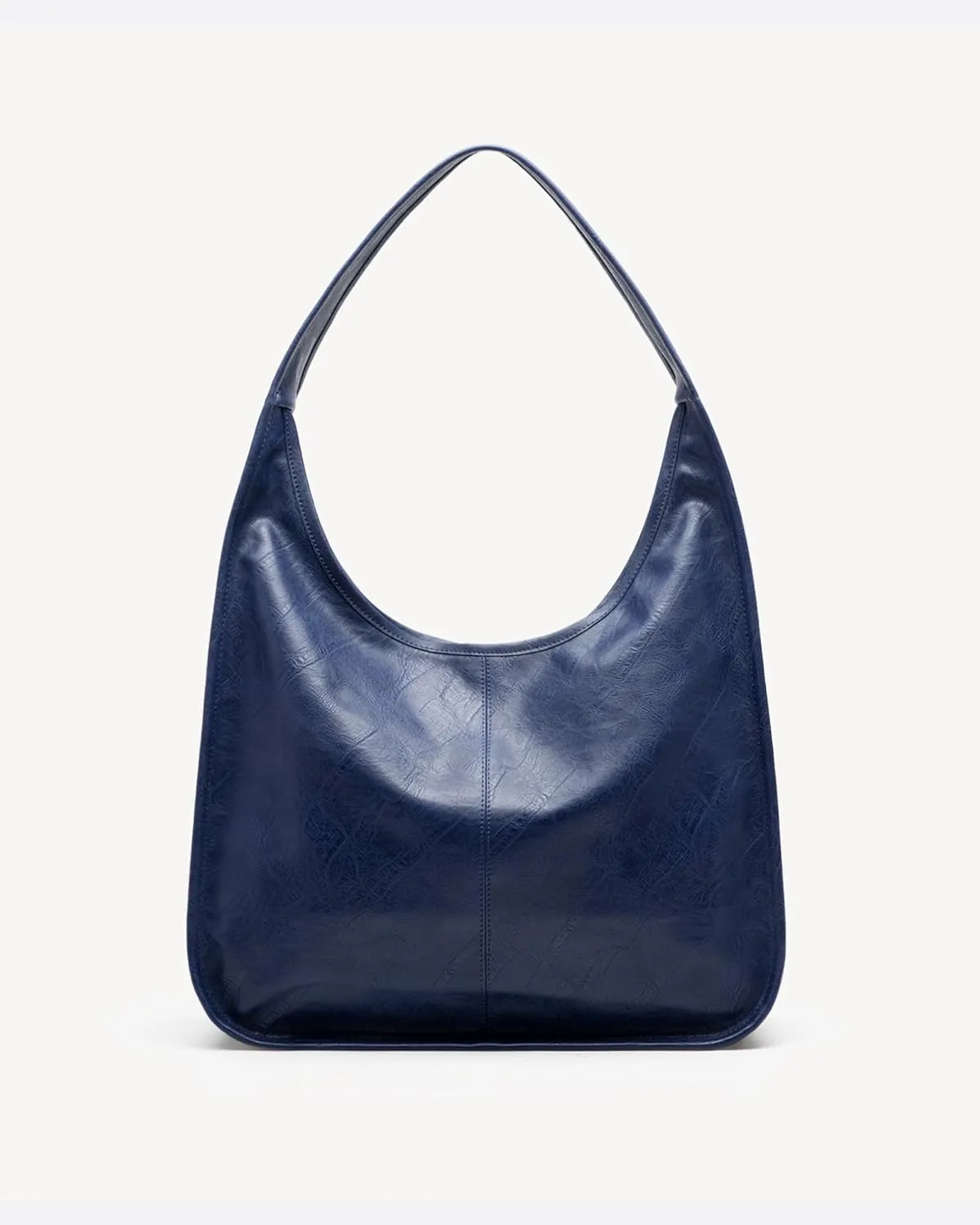 Hobo Purse, PU Leather Shoulder Bag, Tote Handbag for Work and Travel