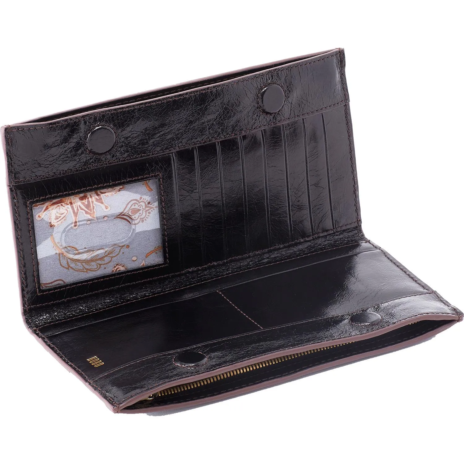 Hobo Rail Black Vintage Hide Leather
