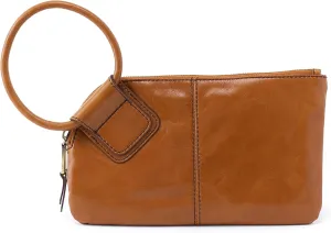 HOBO Sable Leather Wristlet Clutch for Women