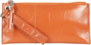 HOBO Vida Leather Wristlet Clutch Bag for Women