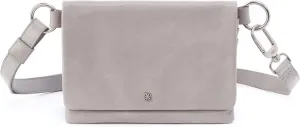 HOBO Winn Leather Belt Bag for Women, Convertible Crossbody and Shoulder Bag