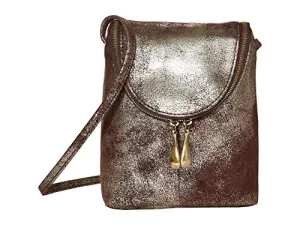Hobo Womens Leather Crossbody Bag (Heavy Metal, One Size)