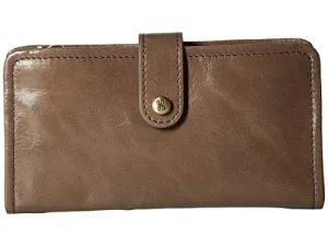 HOBO Women's Torch Vintage Leather Folio Wallet (Shadow)