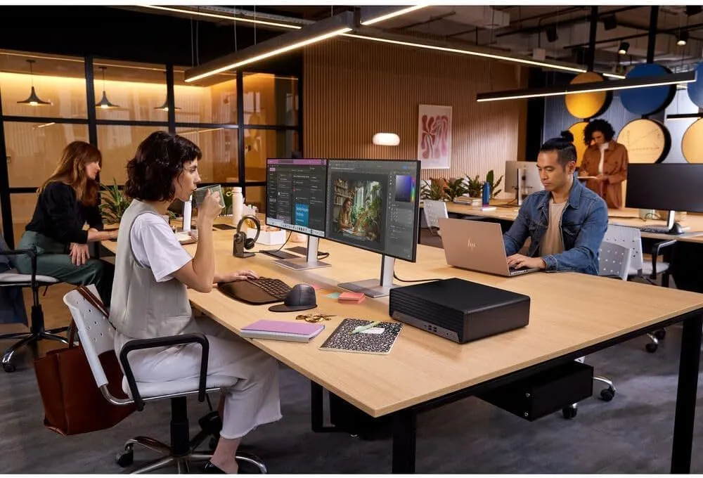 HP Elite 600 G9 SFF Business Desktop Computer, Latest 16-core Intel Core i7-13700 Processor, 32GB DDR5, 1TB PCIe SSD, Support Triple 4K Display, USB-C, HDMI, RJ-45, Wi-Fi, Wired KB&Mouse, Win11 Pro
