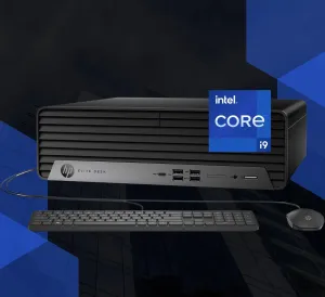 HP Elite SFF 600 G9 Desktop, Intel Core i9-12900K (16 Cores, Up to 5.2GHz), 32GB DDR5 RAM, 1TB SSD, Compact & Quiet, High Performance, Wi-Fi, Bluetooth, Type-C, HDMI, DisplayPorts, Windows 11 Pro