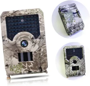 Hunting Camera Night Vision for Wildlife Monitoring Compact Design for Easy Carrying Enhanced Night Vision with Lights