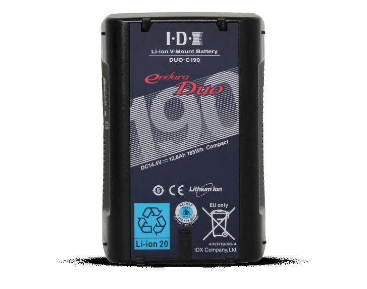 IDX System DUO-C190 185Wh Li-Ion V-Mount Battery