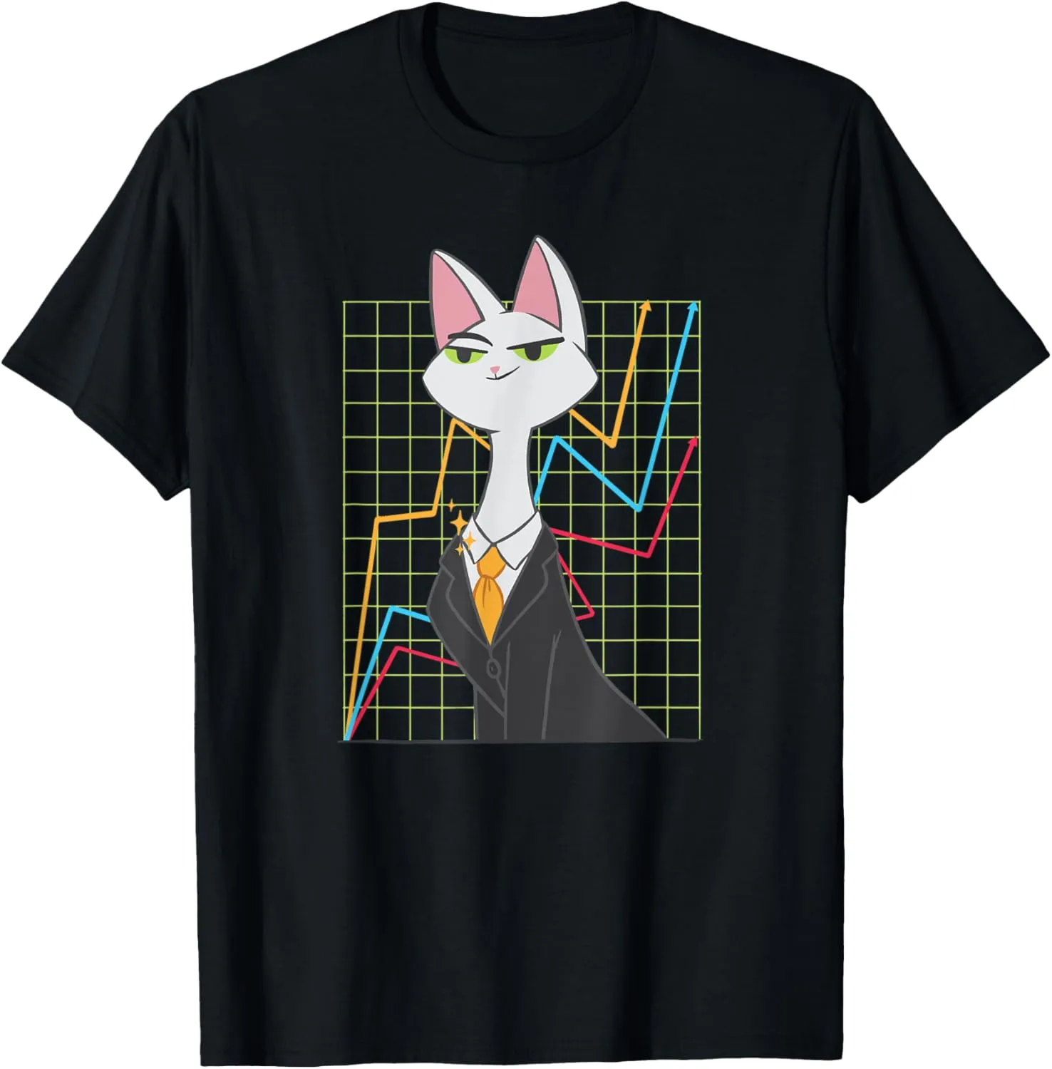 Investor Cat Purse Kitten Business Kitten T-Shirt