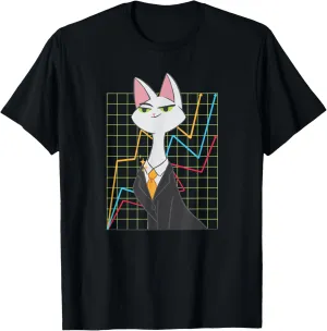 Investor Cat Purse Kitten Business Kitten T-Shirt