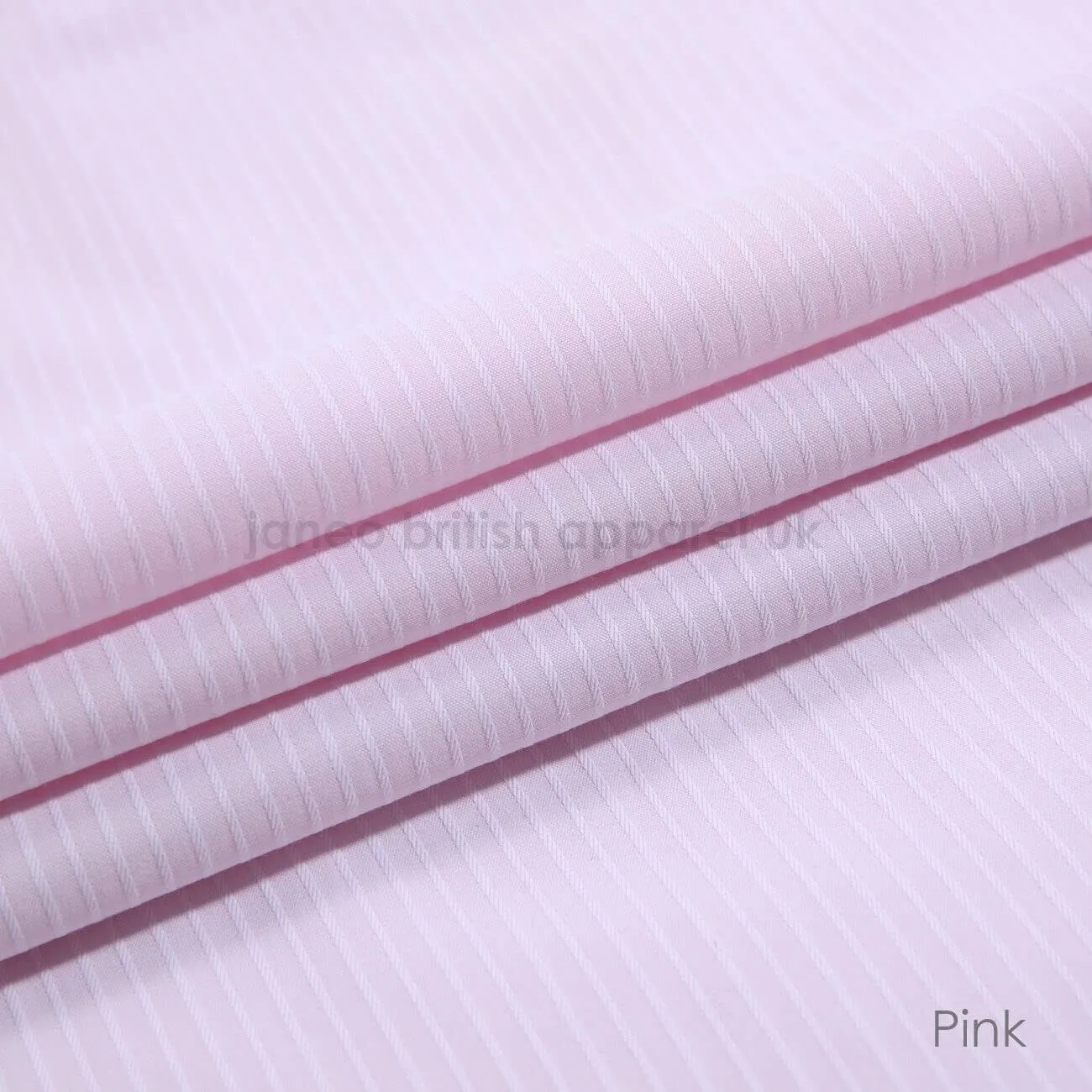 JANEO BRITISH APPAREL Nos Tibi Serviat UK Co Mens Business Formal Dress Office Shirt,Self Stripe,Single Cuff