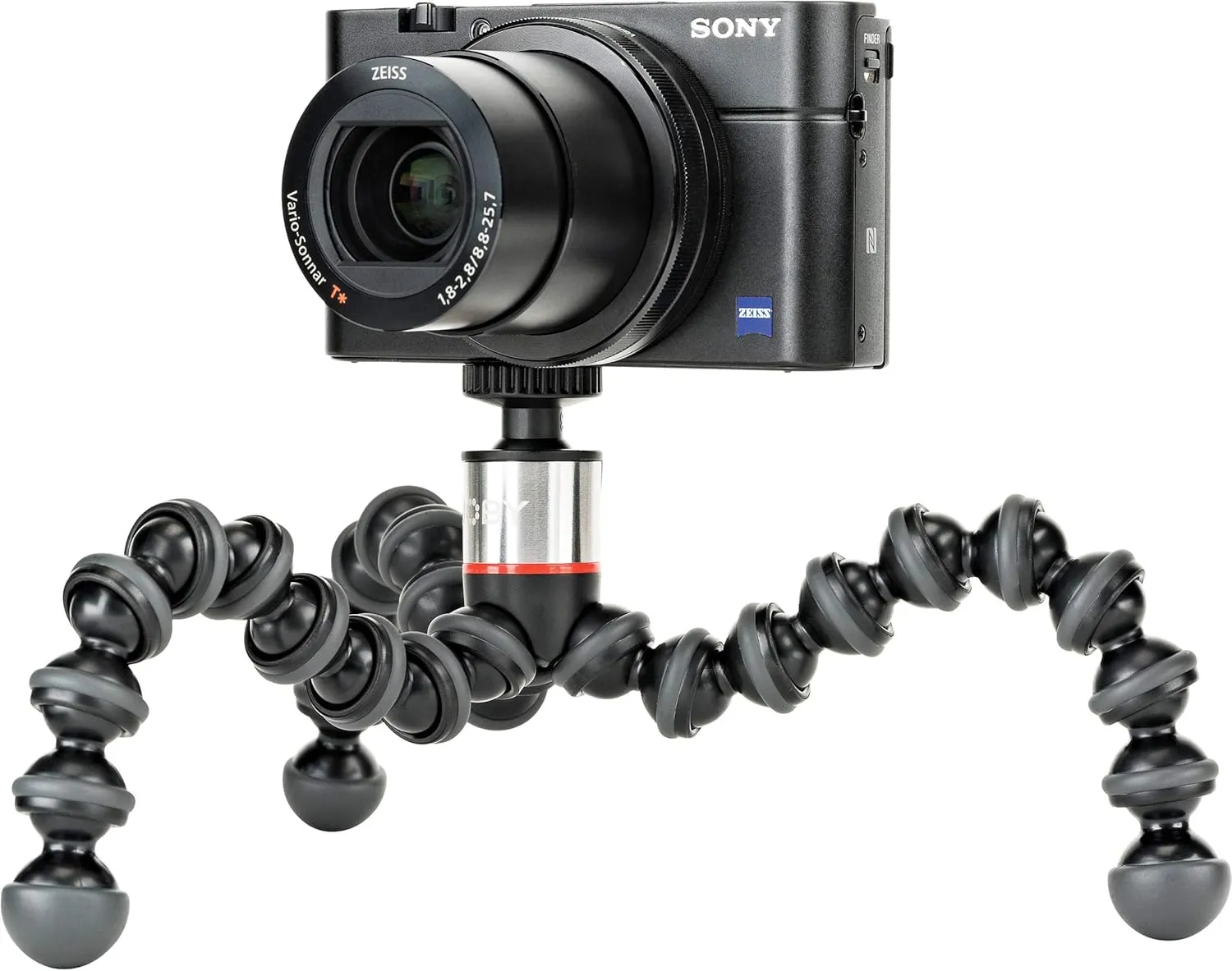 JOBY GorillaPod 500: A Compact, Flexible Tripod for Sub-Compact Cameras, Point & Shoot, 360 Cameras and Other Devices up to 500 grams
